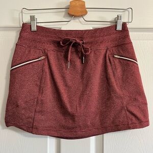 Women’s Juniors Kyodan Skort, Red, size Petite Small